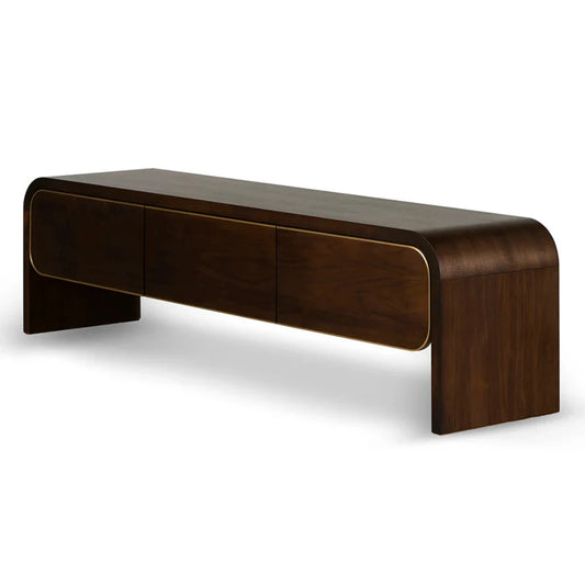 Valdar 2m TV Entertainment Unit - Walnut-houseofhyne