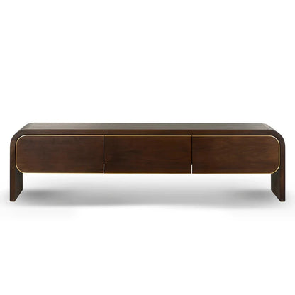 Valdar 2m TV Entertainment Unit - Walnut-houseofhyne