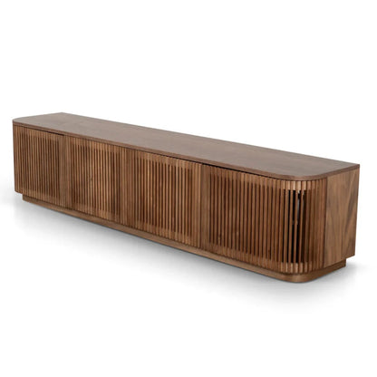 Zephyr 2m TV Entertainment Unit - Walnut-houseofhyne