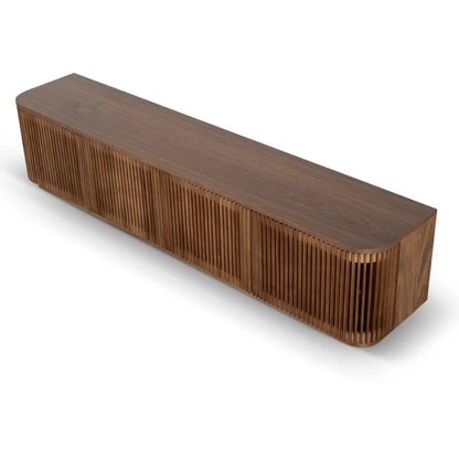 Zephyr 2m TV Entertainment Unit - Walnut-houseofhyne