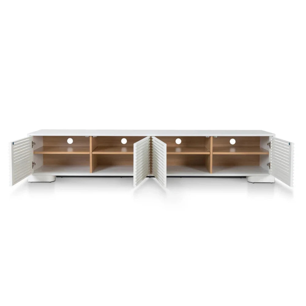 Xytron 2.3m TV Entertainment Unit - White-houseofhyne