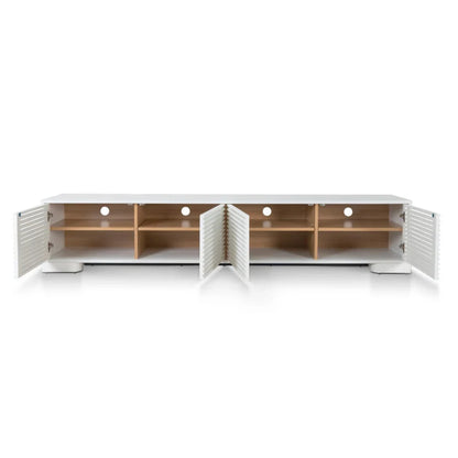 Xytron 2.3m TV Entertainment Unit - White-houseofhyne