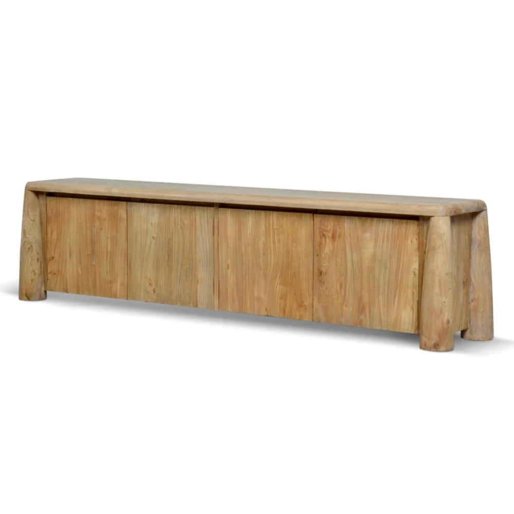 Zylox 2m TV Entertainment Unit - Natural-houseofhyne