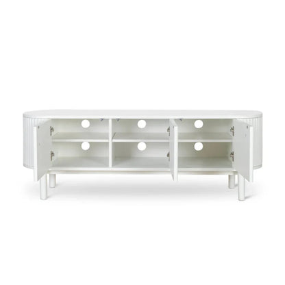 Varnix 1.6m TV Entertainment Unit - Full White-houseofhyne