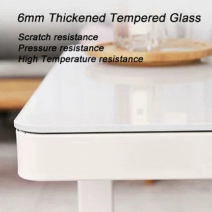 Standing Desk Electric Height Adjustable Sit Stand Toughened Glass Top Single Motor Wireless Charger 6