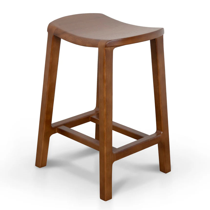 Vlarnak 62cm Bar Stool - Walnut - House of Hyne