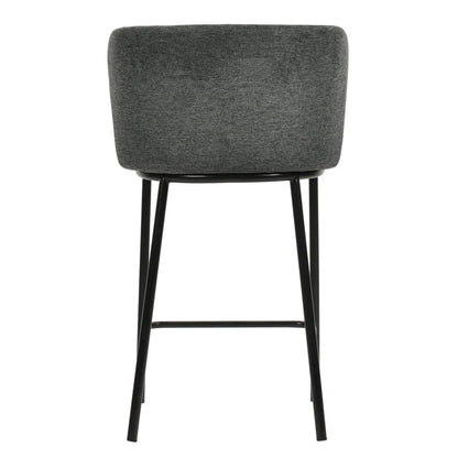 Vorlak 65cm Bar Stool - Charcoal Grey (Set of 2) - House of Hyne