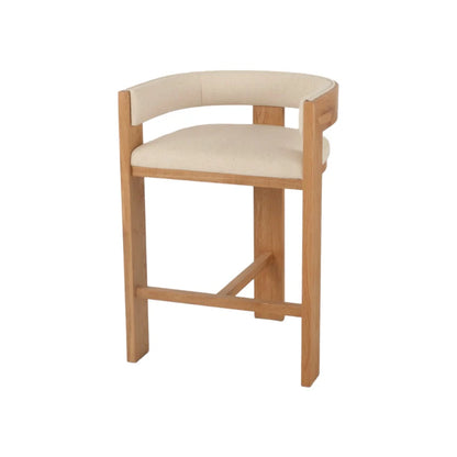 Vyxar Natural Barstool - Light Beige - House of Hyne