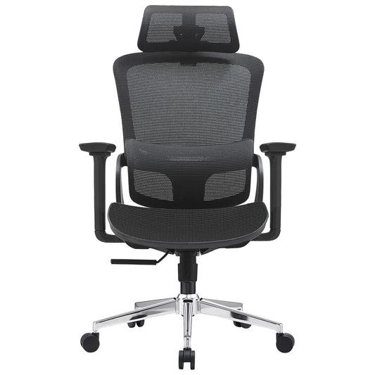 Xelara Elena High Back Full Mesh Ergonomic Office Chair In Black - House of Hyne