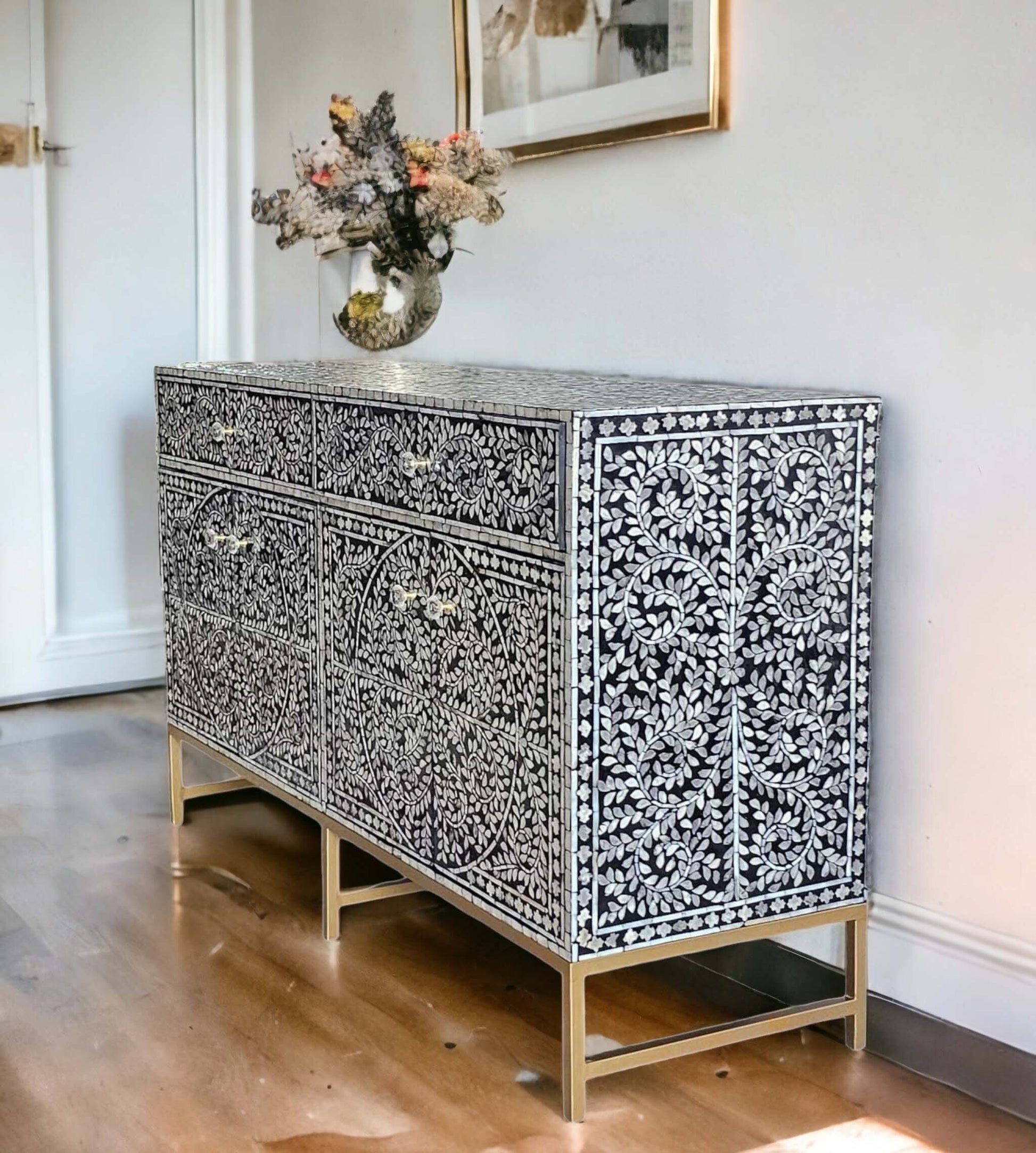 Xeridian Mother Of Pearl Grandiose Sideboard - Houe of Hyne