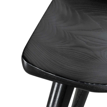 Zorvex 45cm Barstool - Black (Set of 2) - House of Hyne