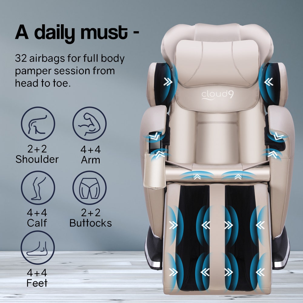 Zylo FORTIA Zero Gravity Recline Full-Body Massage Chair - House of Hyne