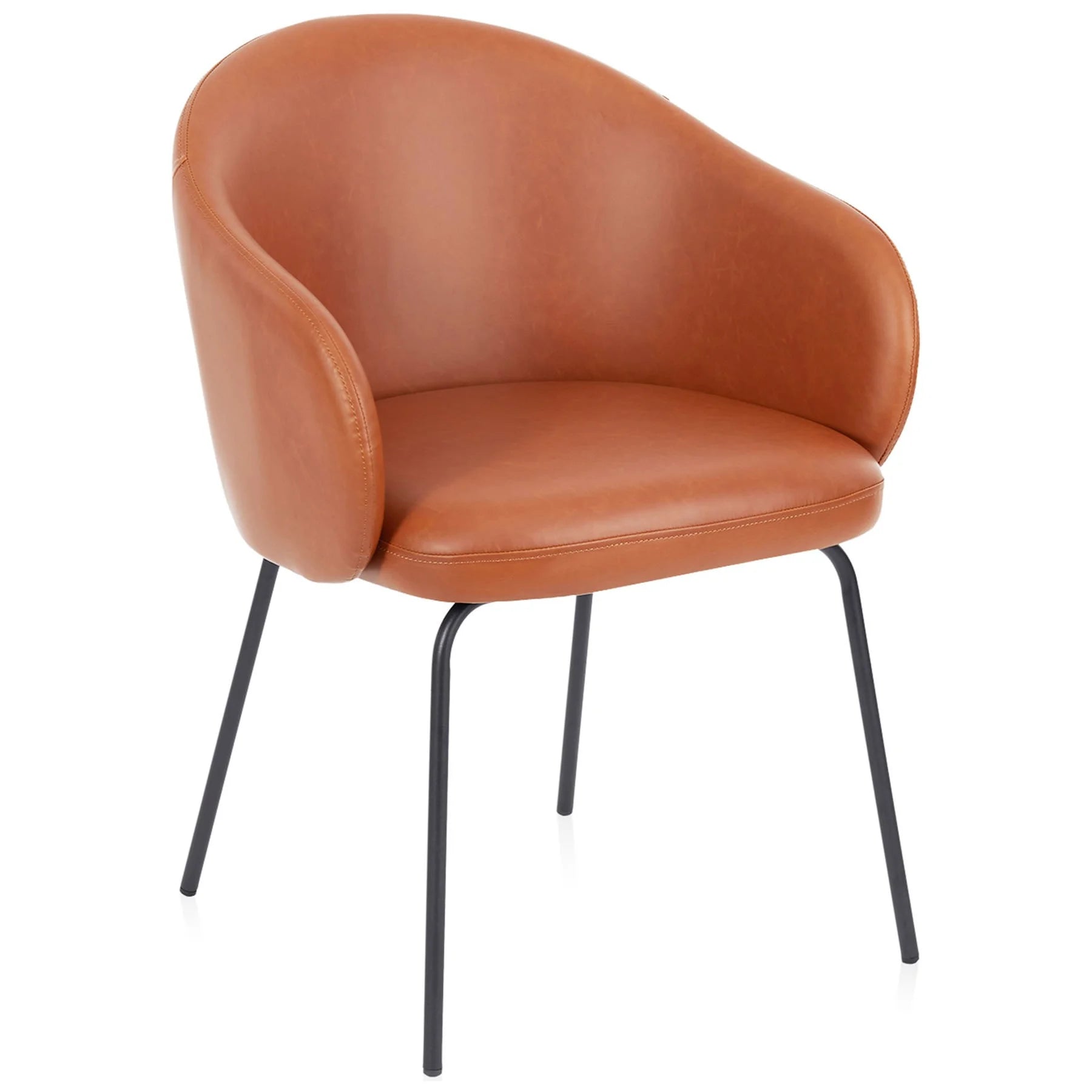 Zylox Modern Accent PU Leather Dining Chair - House of Hyne