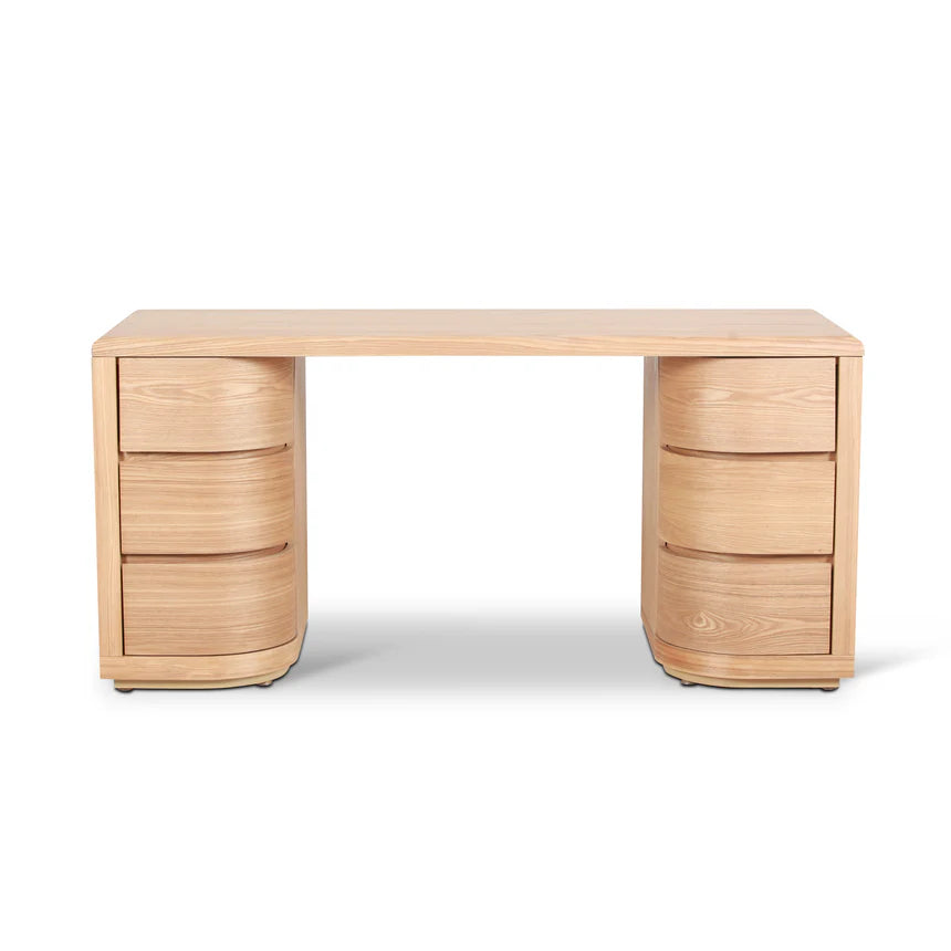 Zyphar  1.6m Office Desk - Natural - House of Hyne