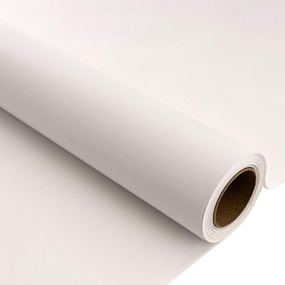 Zypher Wrapping Paper Counter Roll Solid Gloss White (50cmx50m)  - House of Hyne