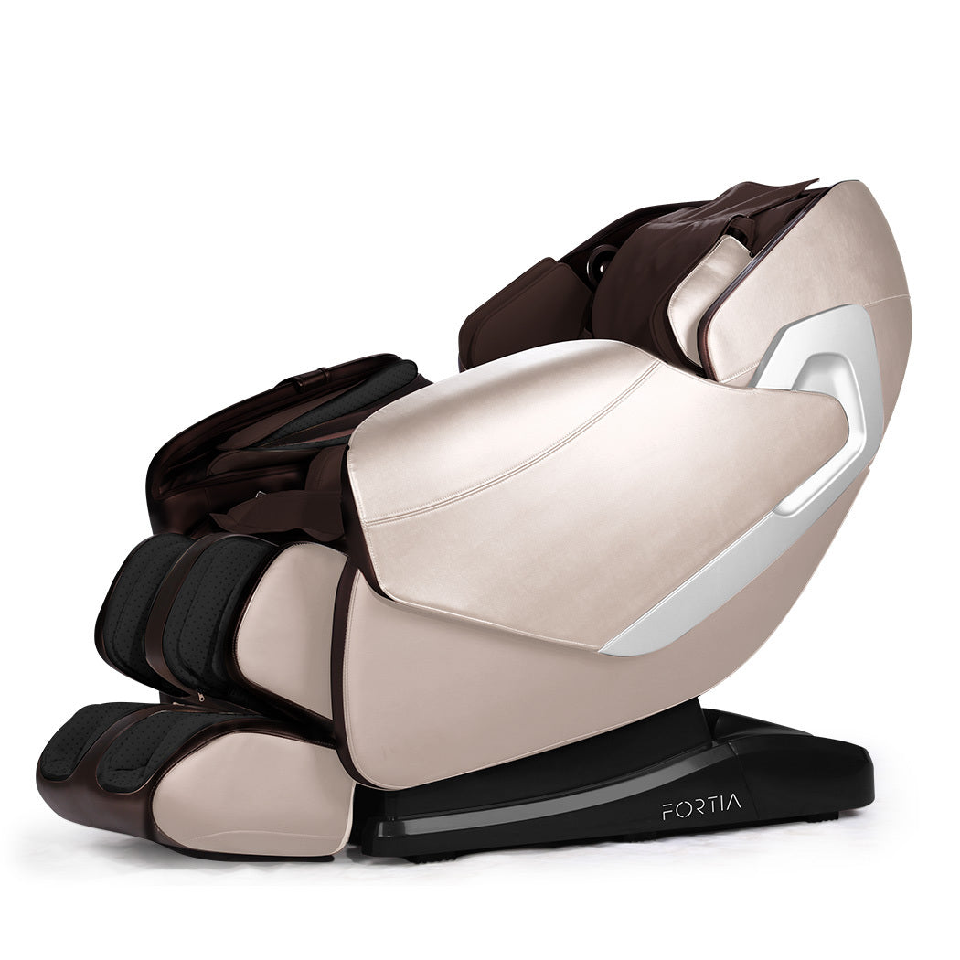 Zyplon FORTIA  Electric Massage Chair , Cream/Brown - House of Hyne