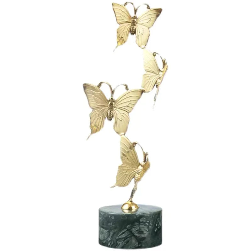 Aerion Anyhouz Tabletop Gold Flying Butterfly Home Decor 1