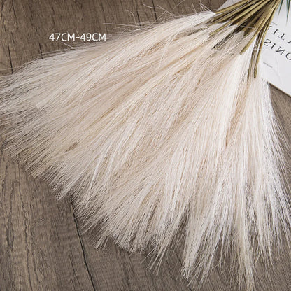 Fluffy Pampas Grass Boho Decor 5 Pcs