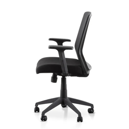 Galvak Mesh Office Chair - Full Black-houseofhyne