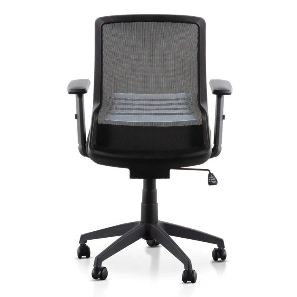 Galvak Mesh Office Chair - Full Black-houseofhyne