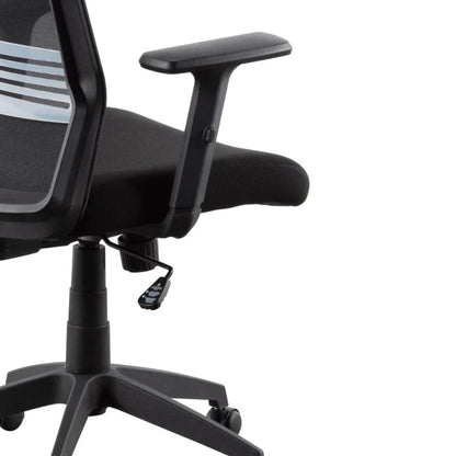 Galvak Mesh Office Chair - Full Black-houseofhyne