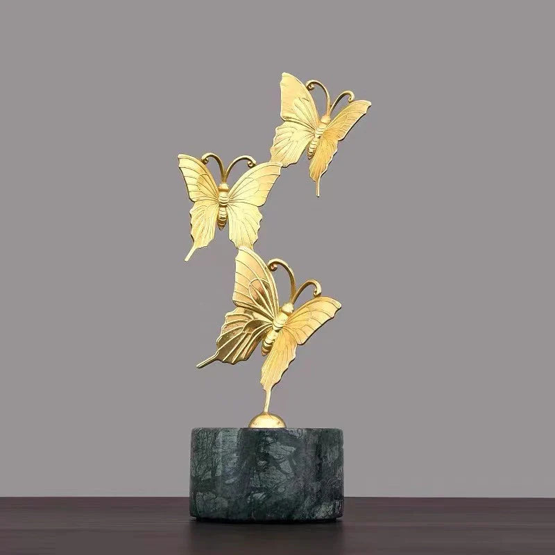 Aerion Anyhouz Tabletop Gold Flying Butterfly Home Decor 4