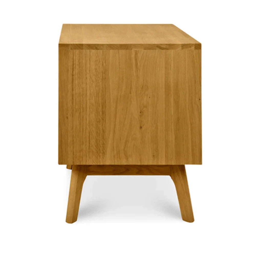 Wyrnox Wooden Bedside Table - Natural Oak-houseofhyne