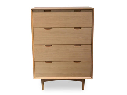 Felyx 4 Drawer Chest - Natural-houseofhyne