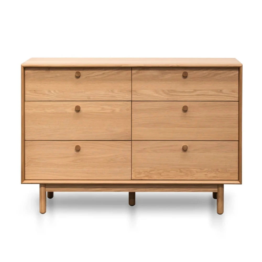 Tralvik 6 Drawer Wide Chest - Oak
-houseofhyne