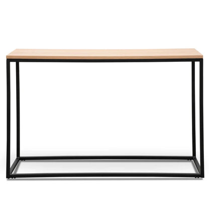 Ylorn Natural Console Table - Black-houseofhyne