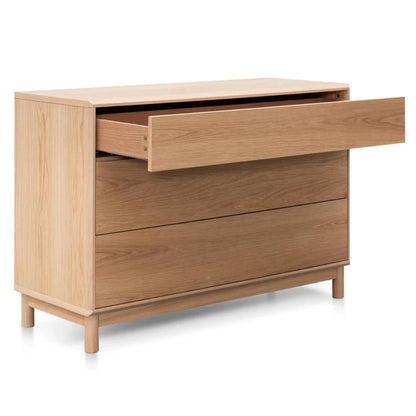 Gylrix 3 Drawers Dressing Table - Natural Oak-houseofhyne