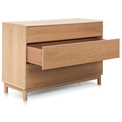 Gylrix 3 Drawers Dressing Table - Natural Oak-houseofhyne