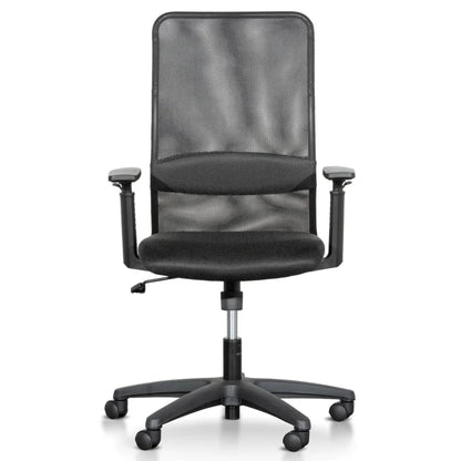 Varnok Mesh Office Chair - Black-houseofhyne