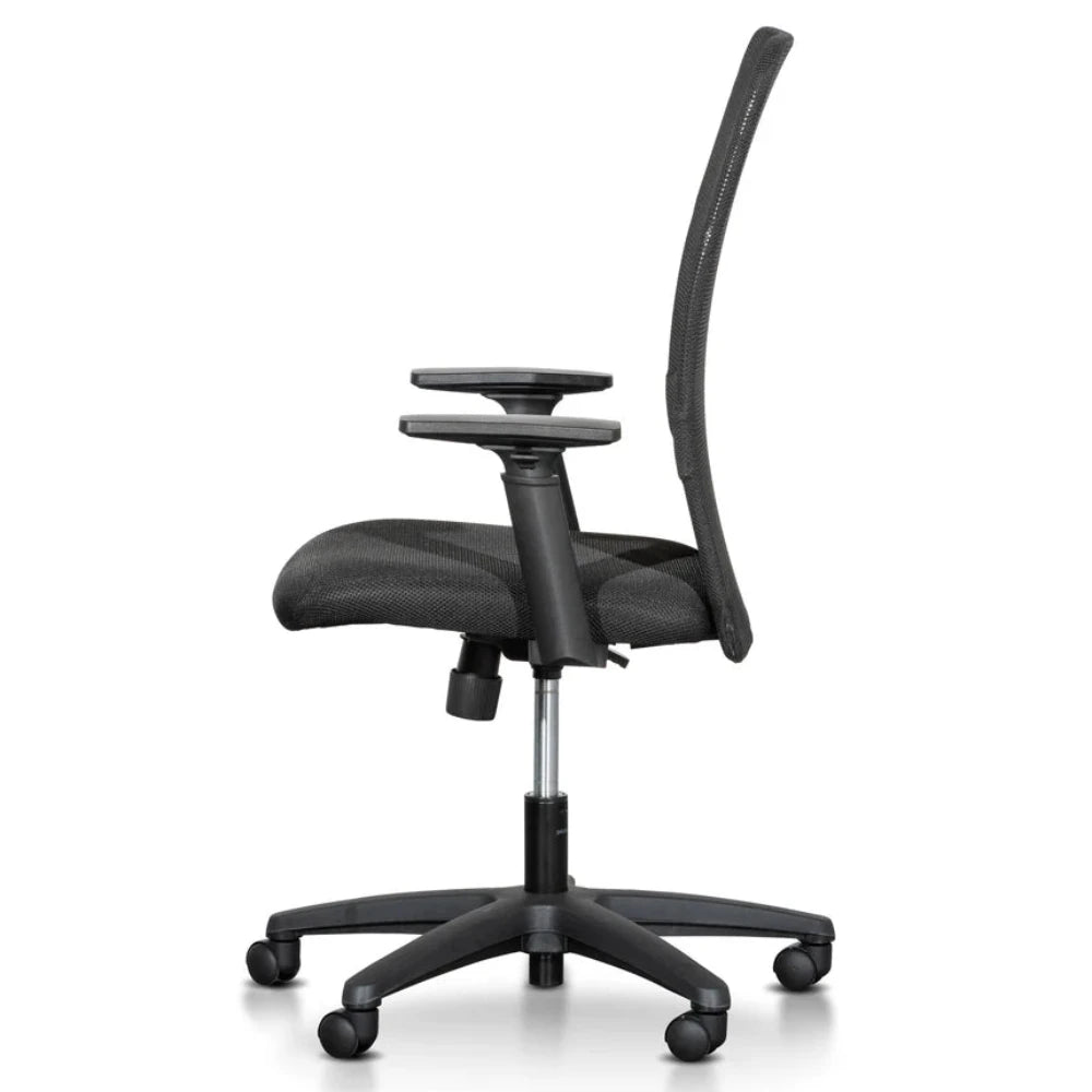 Varnok Mesh Office Chair - Black-houseofhyne