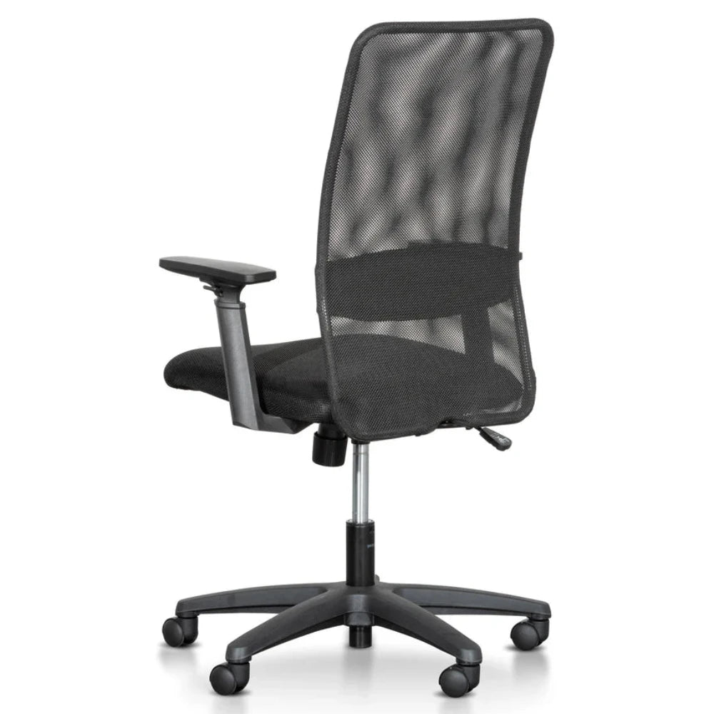 Varnok Mesh Office Chair - Black-houseofhyne