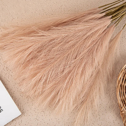 Fluffy Pampas Grass Boho Decor 5 Pcs