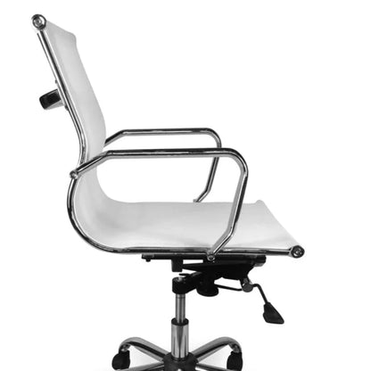 Xeltran Designer Mesh Boardroom Office Chair - White-houseofhyne