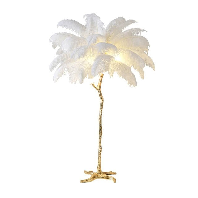 Luxury Nordic LED Ostrich Floor Lamp - House of Hyne