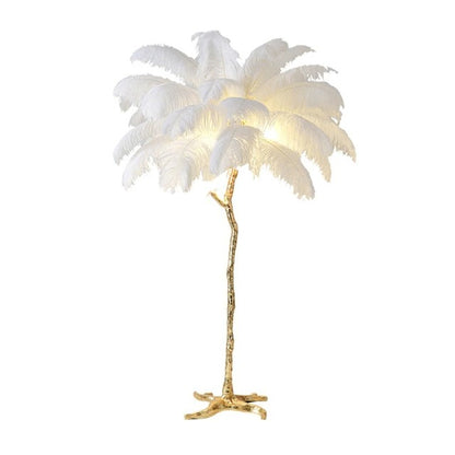 Luxury Nordic LED Ostrich Floor Lamp - House of Hyne