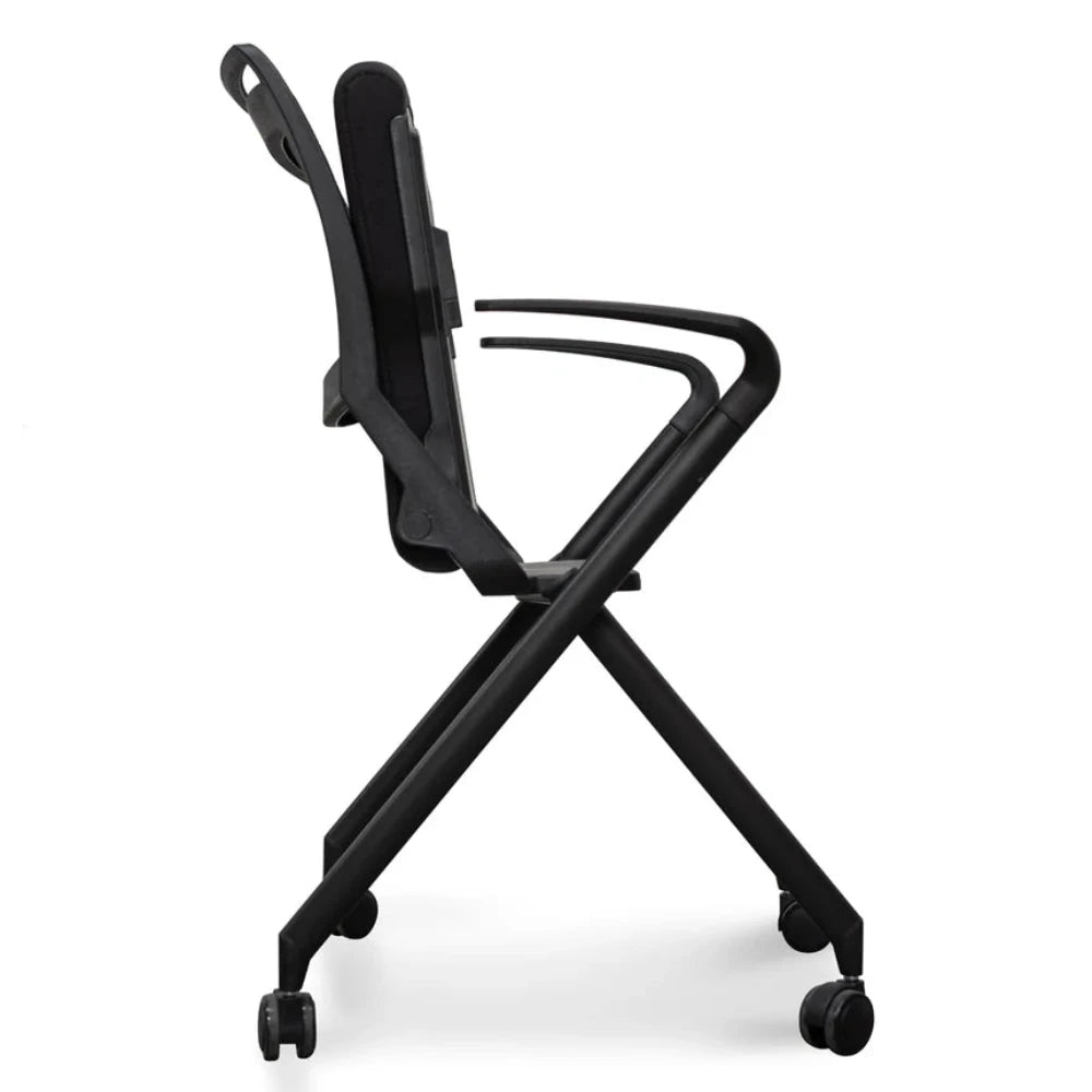 Tyran Office Visitor Chair - Black-houseofhyne