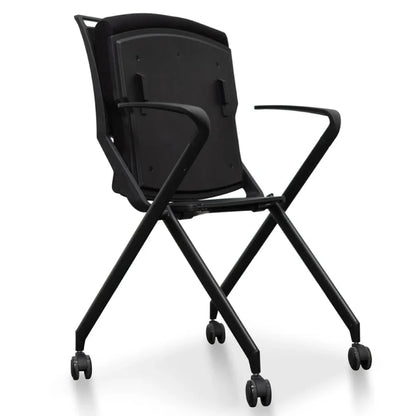 Tyran Office Visitor Chair - Black-houseofhyne