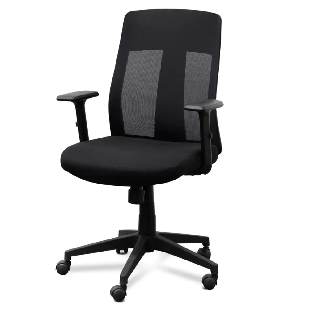 Zylox Mesh Office Chair - Black-houseofhyne