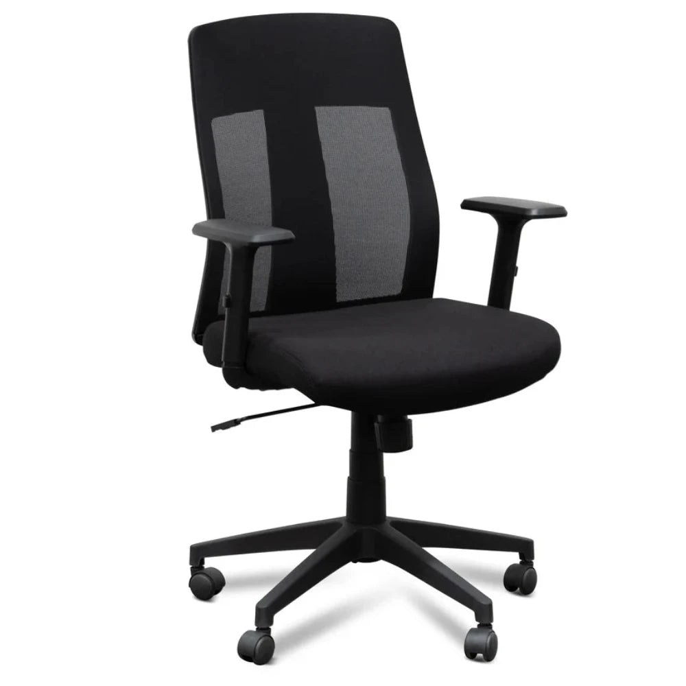 Zylox Mesh Office Chair - Black-houseofhyne