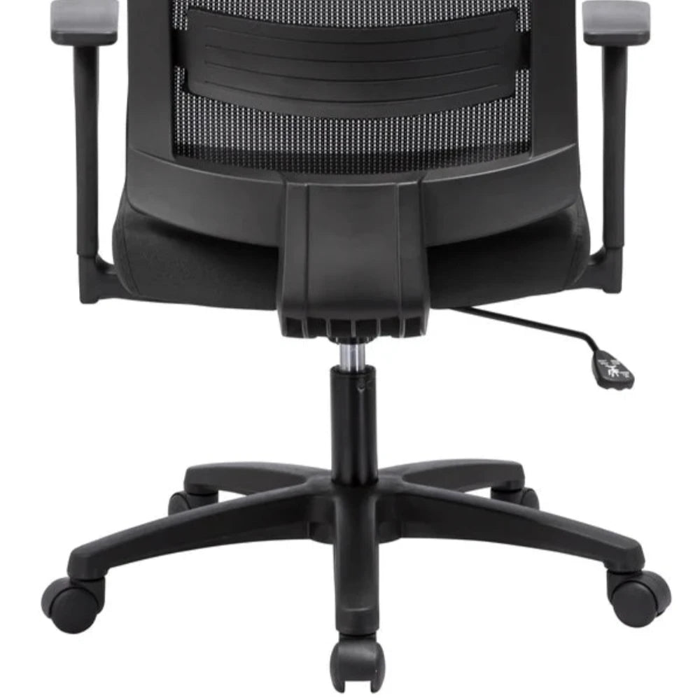 Korvak Mesh Ergonomic Office Chair - Black-houseofhyne