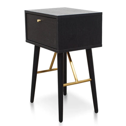 Drinlak Bed Side Table - Black-houseofhyne