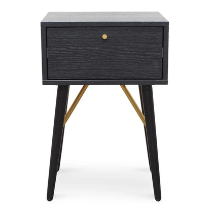 Drinlak Bed Side Table - Black-houseofhyne