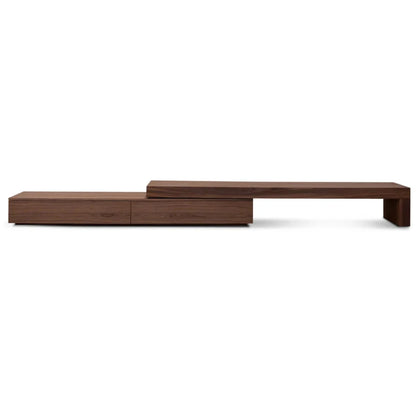 Krylok Extendable Entertainment TV Unit - Walnut-houseofhyne