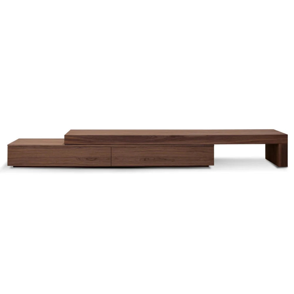 Krylok Extendable Entertainment TV Unit - Walnut-houseofhyne