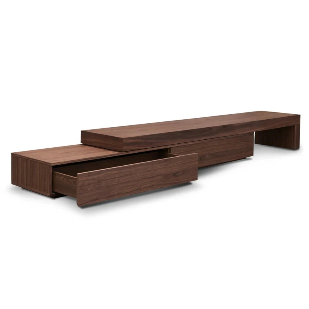 Krylok Extendable Entertainment TV Unit - Walnut-houseofhyne