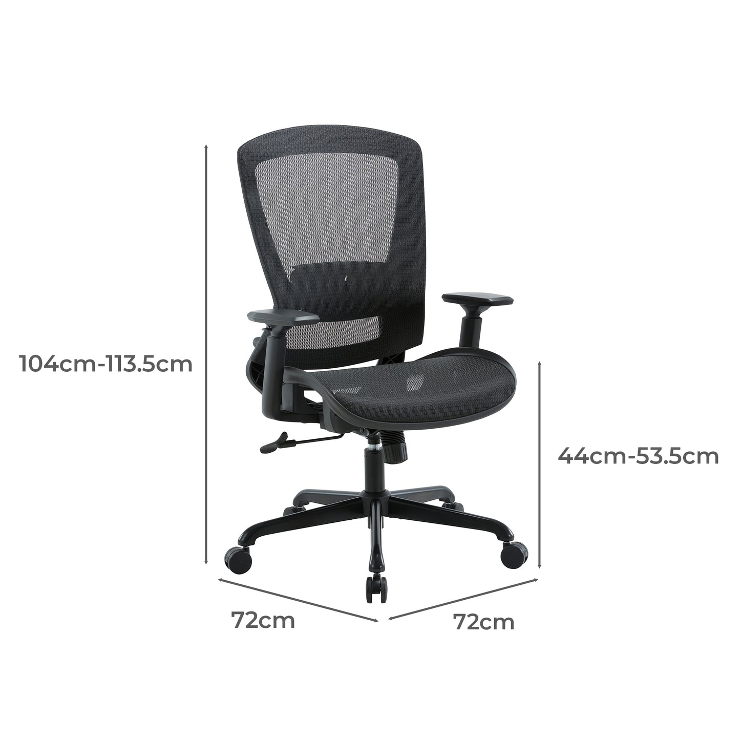 Vorlak Daisey Mesh Seat Task Chair-houseofhyne